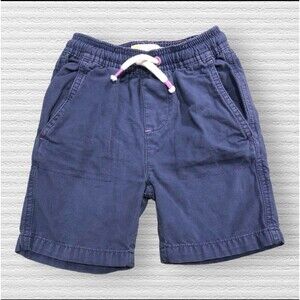 Mini Boden Boys 4 Year Old Navy Casual Shorts Elastic Waist 100% Cotton